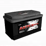 Автомобильный аккумулятор АКТЕХ 100 А·ч Прямая полярность-0