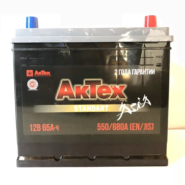 Аккумулятор АкТех Standart Asia 65Ah 680A 235x175x221 о.п. (-+) ATSTA653R в Краснодаре-0