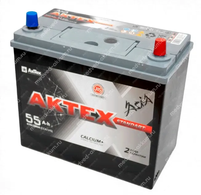 АкТех Standart Азия 55 Ач обр. B24L