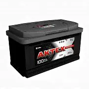 Автомобильный аккумулятор АКТЕХ 100 А·ч Обратная полярность-0