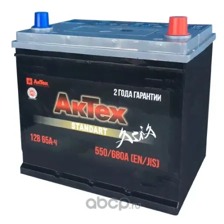 ATSTA653R АкТех Аккумулятор АКТЕХ ASIA 65 А/ч обратная R EN 550A 235x175x221 ATSTA 65-3-R-0