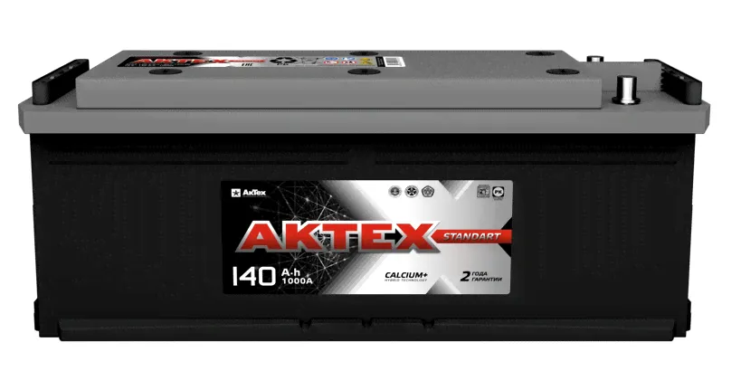 Аккумулятор АКТЕХ STANDART ATST1403RK оп 140 Ач 1000 А 514х175х210 конус [MAC110]