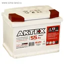 Аккумуляторная батарея Актех 55 Ач, обратная полярность 6СТ-55L