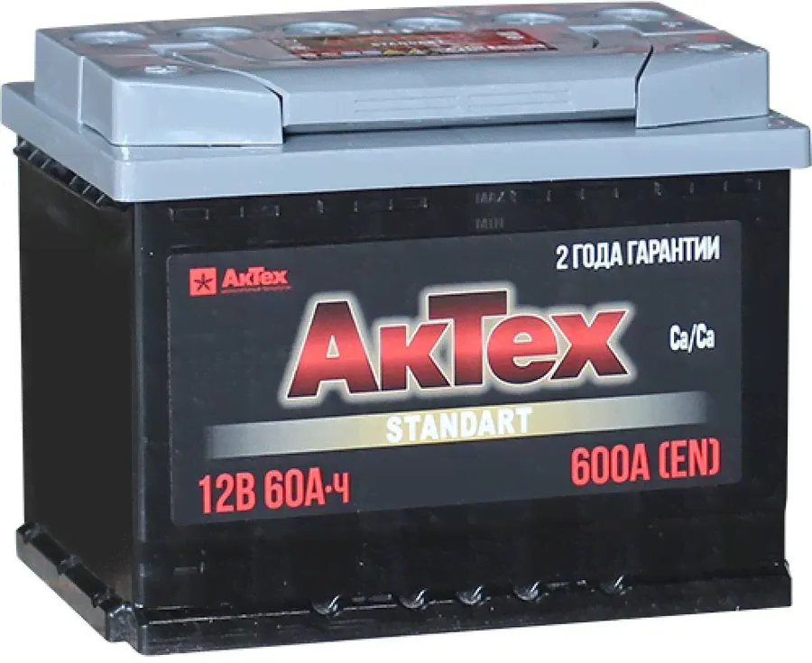 Аккумулятор АКТЕХ STANDART ATST603R оп 60 Ач 570 А 242х175х190 [L2]