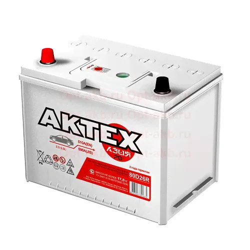 Аккумулятор АКТЕХ EFB ATEFB773L пп 77 Ач 750 А 278х175х190 EFB [L3X]-0