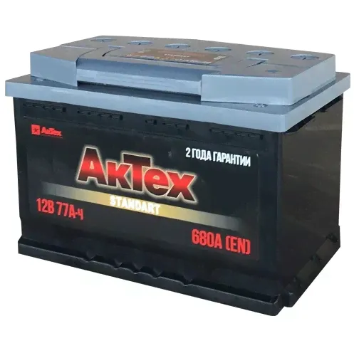 Аккумулятор АКТЕХ STANDART ATST773R оп 77 Ач 720 А 278х175х190 [L3]-0