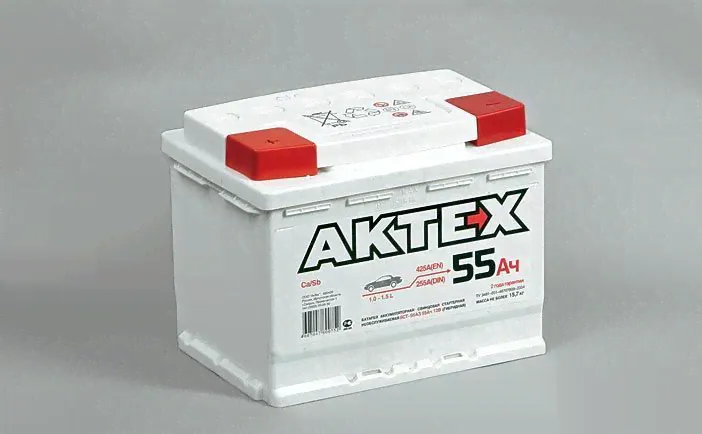 Аккумулятор АКТЕХ 6СТ-55.1 L3